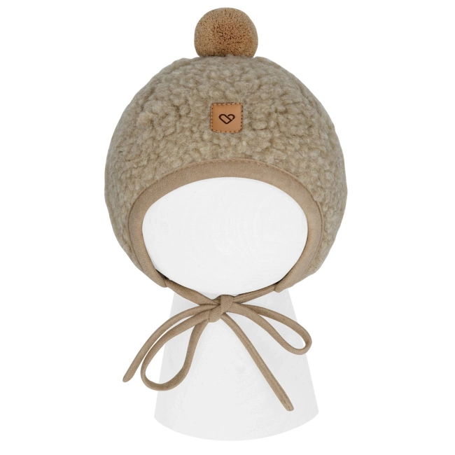 Zaffiro - Tulip Hat 100% Wool – Lamb M (6-12m) Brown