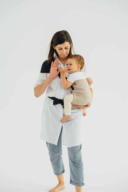 Baby Carrier LennyLamb LennyHip - Peanut Butter
