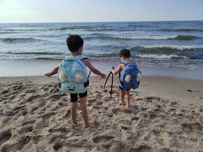 Plecak dziecięcy - Travel Bear Aquamarine