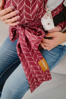 Half Buckle Kavka Handy Pro: Burgundy Braid