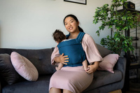 Nosidełko regulowane Qusy - Linen Mirage