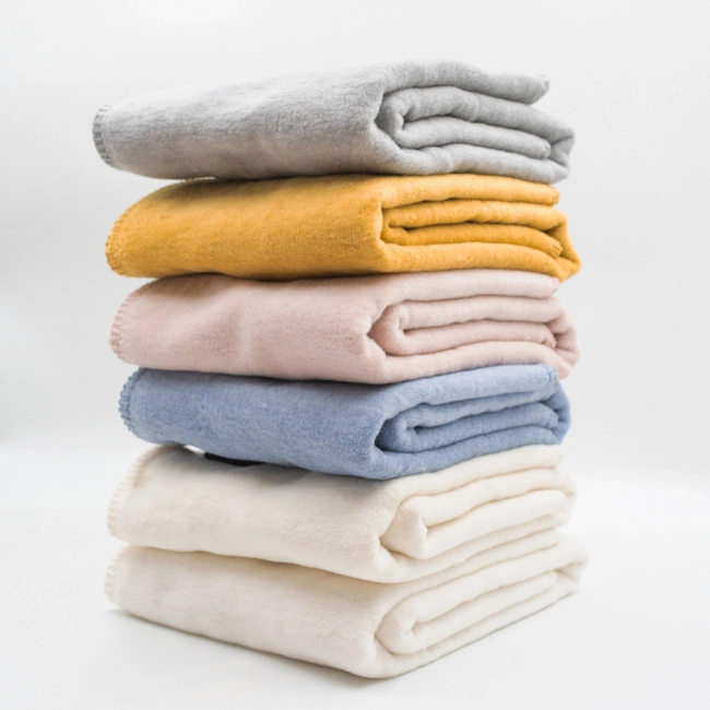 Zaffiro - Oslo Cotton Blanket 75x100, mustard