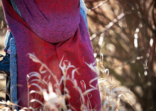 Woven wrap Sensimso Slings - Hinda Magical Night