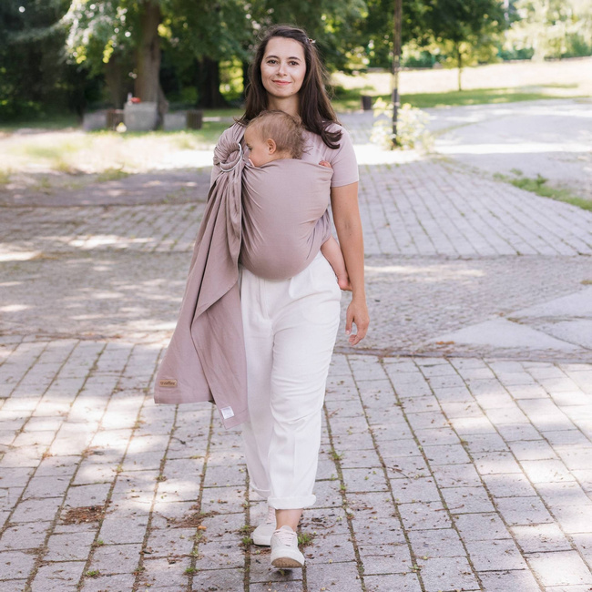 Zaffiro Ring Sling Hug Me - Roma: Latte