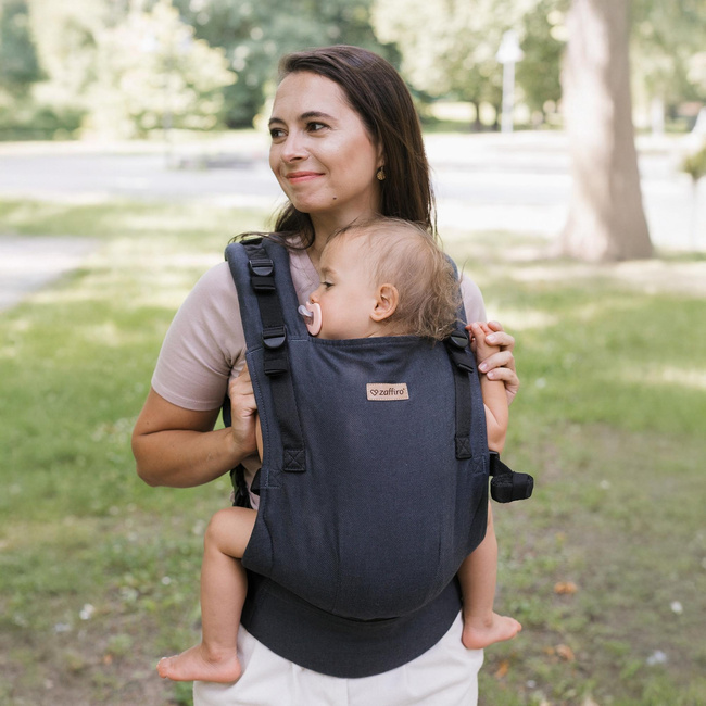 Zaffiro - baby carrier BabyGrow Roma: Anthracite