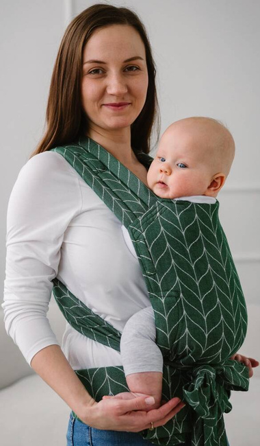 Nosidełko Kavka Handy Pro: Fern Braid Bamboo