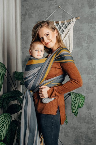 Woven wrap LennyLamb - Smoky - Honey