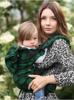 Nosidełko Kinder Hop Multi Soft: Dots Green