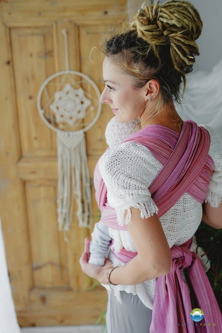 Woven wrap Little Frog - Ruby Bamboo