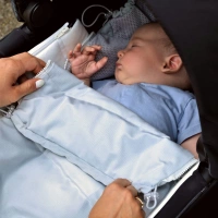 Rollersy - Bezpieczny śpiworek samochodowy - Grey