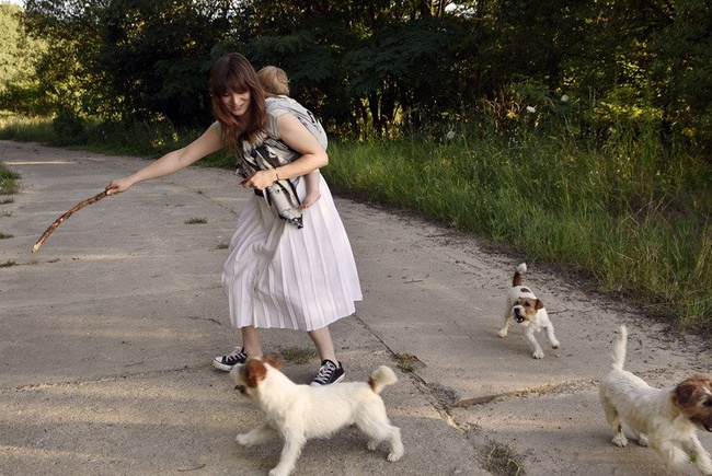 Chusta kółkowa EverySlings Wrrrap me Chase