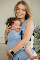 LennyLamb baby carrier - LennyLight - Little Herringbone Skylight