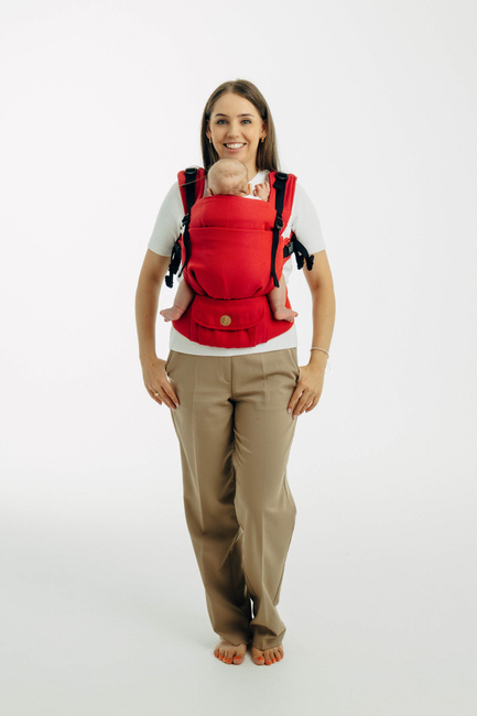 LennyLamb Baby carrier: LennyUpGrade: Little Herringbone Sedona