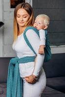 Chusta tkana LennyLamb - Little Love Amazonit