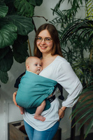 Nosidło LennyLamb LennyHip - Mała Jodełka Zieleń
