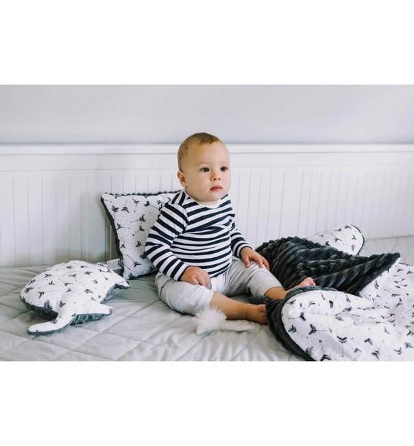 Kocyk Minky (Strzałki) 80cm x 100cm