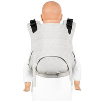 Nosidełko regulowane Fidella Fusion 2.0 Cubic lines Pale Grey