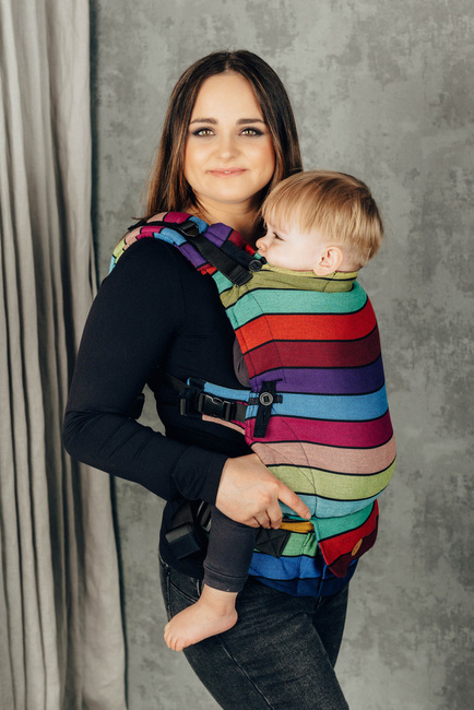 Lenny Lamb Baby carrier: LennyUpGrade Carousel of Colors