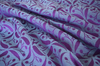 Chusta tkana Yaro Sling - Retro Berry Purple Mint Tencel