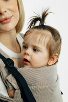 LennyLamb Baby carrier: LennyUpGrade: Little Herringbone Almond