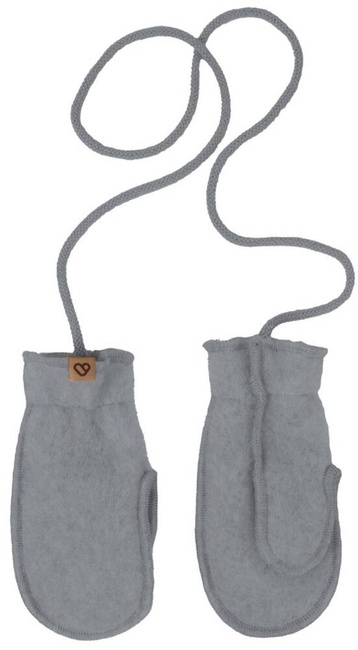 Zaffiro - Rękawiczki dziecięce Wełna premium 1-3 l Grey