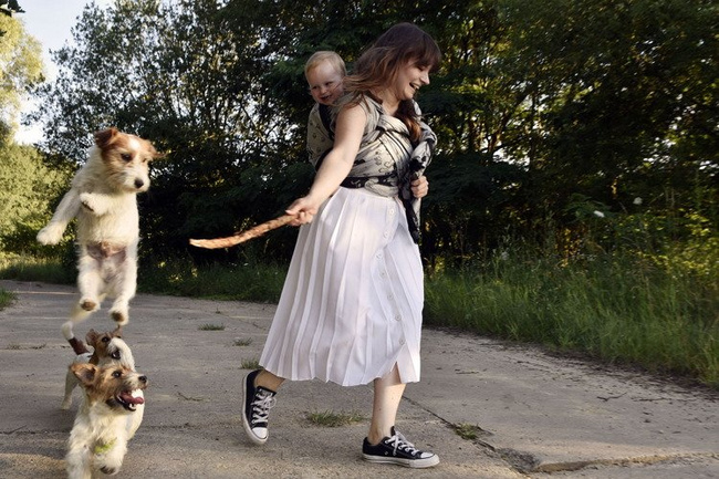 Chusta kółkowa EverySlings Wrrrap me Chase