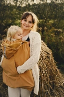 Osłonka Softshell na nosidełko Litle Frog -Mustard