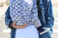 Chusta kółkowa Yaro La Vita Dark Blue (2m.)