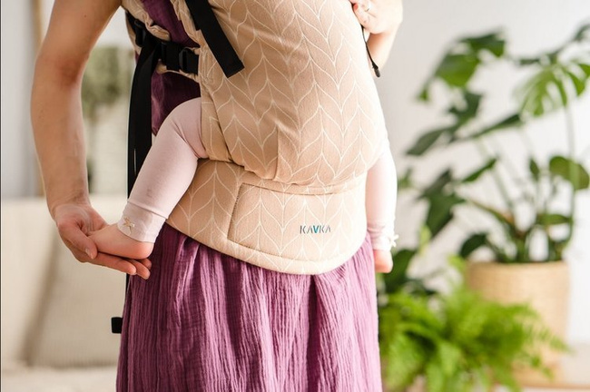 Baby carrier Kavka Multi-age: Cream Braid