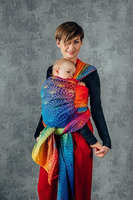 Woven wrap LennyLamb - Rainbow Lotus