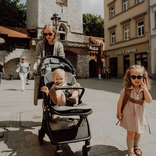 Zaffiro - 85 cm Stroller Insert - Organic Camel Air