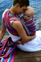 Chusta tkana Sensimo Slings - Candy Floss Heather