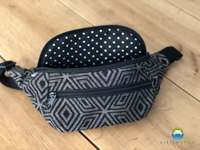 Waist Bag Little Frog - Linen Cube