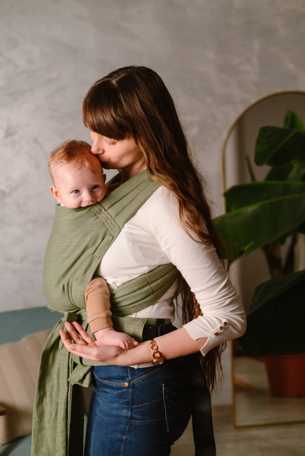 Half Buckle Kavka Handy: Rosemary Linen