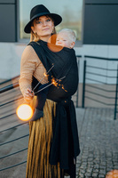 Chust tkana LennyLamb - Pawi Ogon - Pitch Black