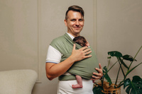 Chusta elastyczna LennyLamb - Sage (5 m.)