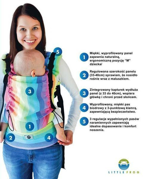 Nosidło ergonomiczne Little Frog - Sweet Tweet