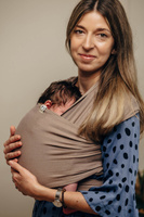 LennyLamb Stretchy/Elastic Baby Sling - Mocha (5m.)