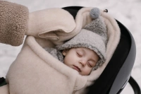 Zaffiro - Zaffiro Mini Sleeping Bag 0-18 months Premium Wool + Beige