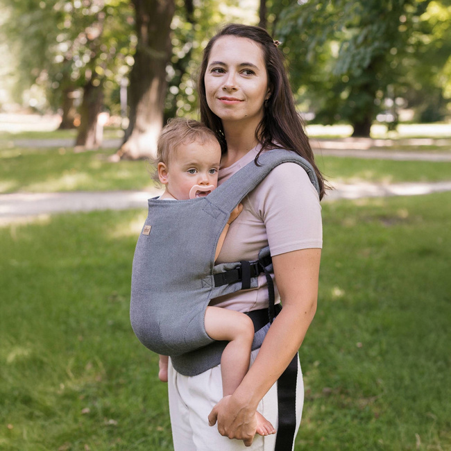 Zaffiro - baby carrier BabyFlow Roma: Grey