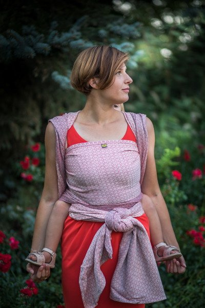 Chusta kółkowa/Ring Sling EverySlings Sweetheart Toronto