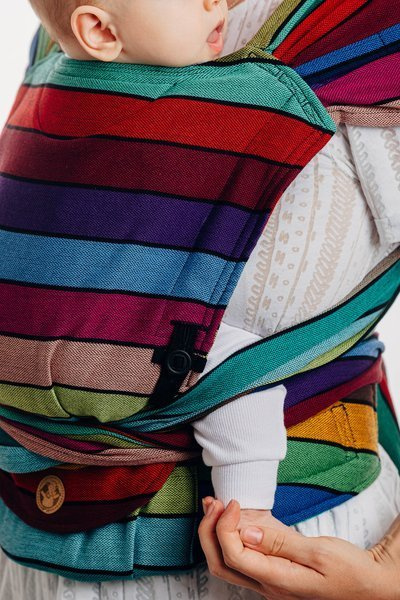 LennyHybrid Half Buckle Carrier - Carousel of Colors