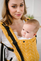 Baby carrier Kavka Multi-Age Magnetic: Passionfruit Braid