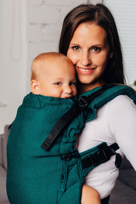 Lenny Lamb Baby carrier: LennyUpGrade Emerald