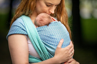 Chusta tkana EverySlings Babyheart Polarberry