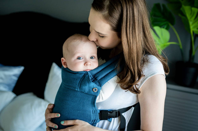 Nosidełko regulowane Qusy - Linen Mirage