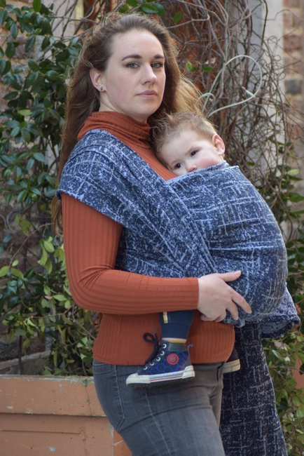 Ring Sling Yaro Sparkling Ultra Navy Grey Repreve
