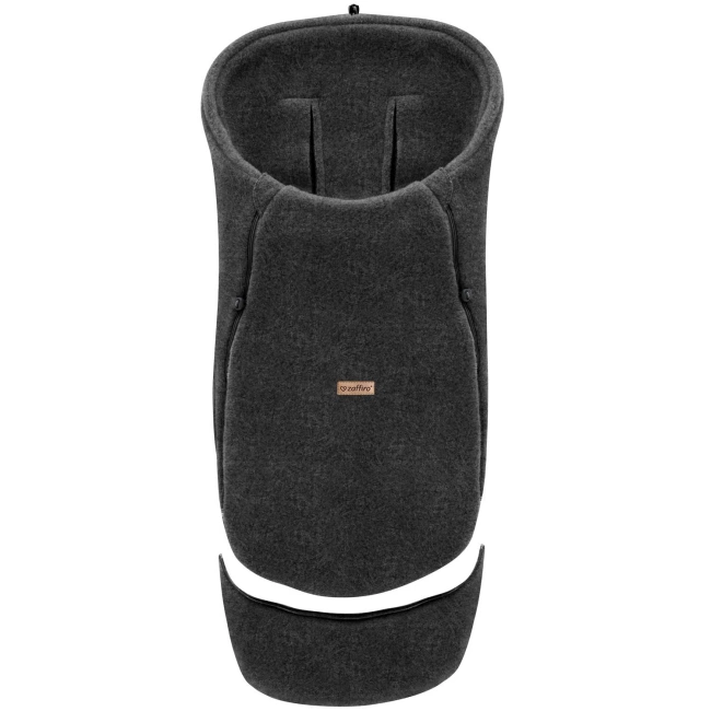 Zaffiro - Maxi Sleeping Bag 0–36m Anthracite