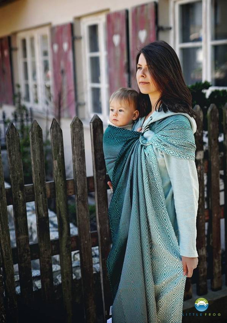 Chusta kółkowa Little Frog - Evergreen Cube