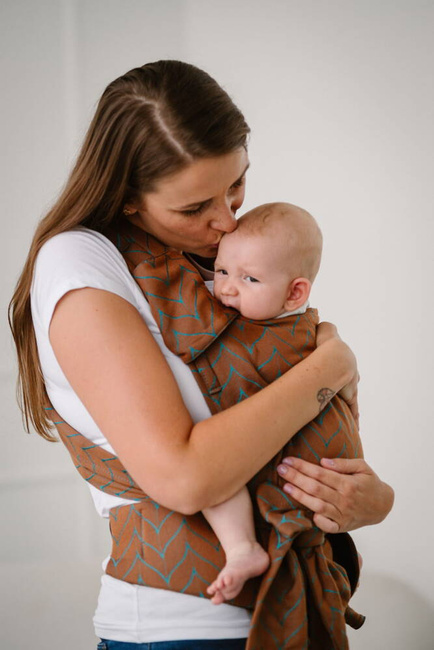 Half Buckle Kavka Handu Pro: Cinamon Braid Cotton/Tencel